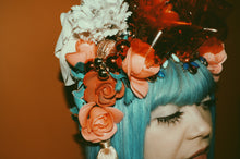 Load image into Gallery viewer, Geisha inspired Kawaii headpiece
