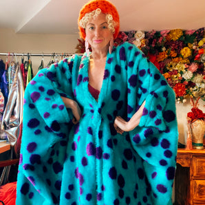 Monsters Inc Faux Fur Robe / Jacket