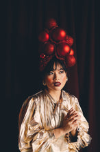 Load image into Gallery viewer, Red Christmas Bauble Headpiece
