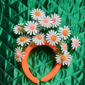 Wildflower Neon Daisy Garden Headband