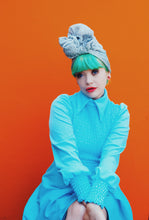 Load image into Gallery viewer, Tinsel Top knot Turban
