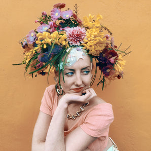 Wild flower crown / flower headband / headpiece