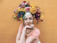 Load image into Gallery viewer, Wild flower crown / flower headband / headpiece
