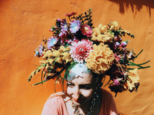 Load image into Gallery viewer, Wild flower crown / flower headband / headpiece
