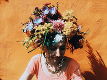 Load image into Gallery viewer, Wild flower crown / flower headband / headpiece
