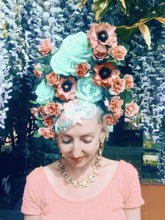 Load image into Gallery viewer, Pastel Roses flower headband
