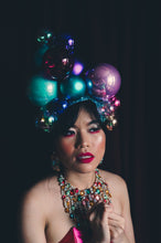 Load image into Gallery viewer, Bubblegum Christmas Bauble Headpiece
