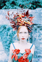 Load image into Gallery viewer, Multi coloured berries and leaves Autumnal Headdress
