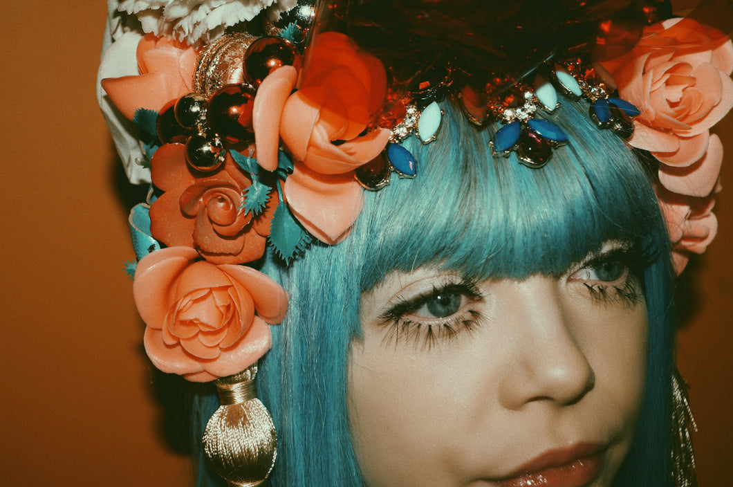 Geisha inspired Kawaii headpiece