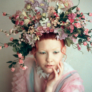 Flower Crown, Headdress, Spring, Forest, May Queen