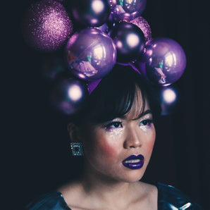 Icey Pinks Baubles Headpiece