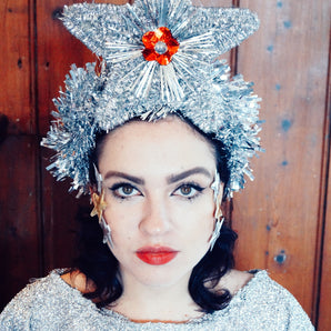 Angel Gabriel Star Headband SILVER