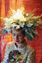 Load image into Gallery viewer, Snow Queen Floral Headdress
