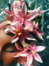 Load image into Gallery viewer, Pale Pink Lily flower headband
