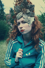 Load image into Gallery viewer, Gold Holographic Glitter Flower Crown
