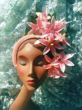 Load image into Gallery viewer, Pale Pink Lily flower headband
