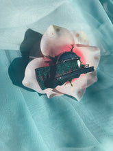 Load image into Gallery viewer, Pearl pale pink Rose Brooch/  Hair Clip

