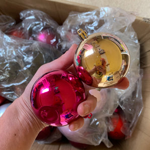Christmas Baubles HUGE Joblot 16