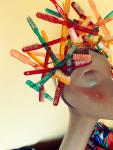 Load image into Gallery viewer, Recycled 50s Toothbrush headpiece
