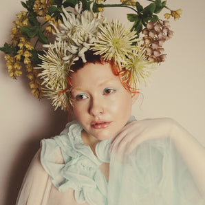 Flower Crown, Headdress, Spring, Pagan, may Queen, Blossom