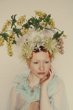 Load image into Gallery viewer, Flower Crown, Headdress, Spring, Pagan, may Queen, Blossom
