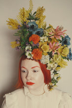 Load image into Gallery viewer, Vintage Flower Crown, wild Flower Mix
