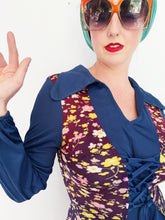 Load image into Gallery viewer, Vintage 60s/70s charlies Angels Playsuit

