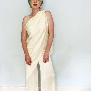 Vintage "Fredericks of Hollywood" Toga Grecian Jumpsuit