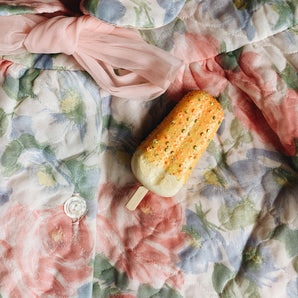 Mellow Yellow Ice Lolly Bejewelled Brooch