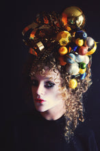 Load image into Gallery viewer, Gold vintage Circus Headdress

