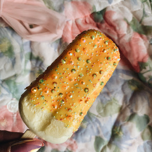 Mellow Yellow Ice Lolly Bejewelled Brooch