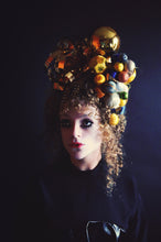 Load image into Gallery viewer, Gold vintage Circus Headdress
