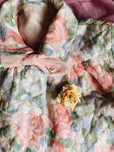 Load image into Gallery viewer, Yellow Tea Rose Flower Bejewelled Bling Brooch
