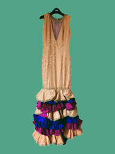 Load image into Gallery viewer, YELLOW RUFFLE FLAMENCO COSTUME DRESS
