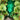 Rich Greens Hydrangea X Giant Gem Headdress