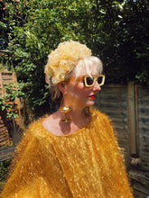 Load image into Gallery viewer, Gold Champers Pearl Earrings

