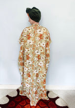 Load image into Gallery viewer, Floral 70s maxi Kaftan Dress
