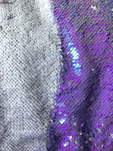 Load image into Gallery viewer, *LIMITED EDITION* Iridescent Lilac and White Sequin Turban
