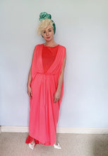 Load image into Gallery viewer, HOT Pink Nylon Overgown *personal colelction
