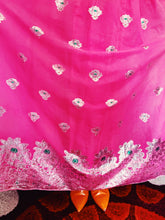 Load image into Gallery viewer, 60s HOT Pink indian Inspired Maxi dress

