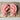 Deadstock 50s Vintage Plastic Baby Pink Feather Diamanté Clip on Earrings