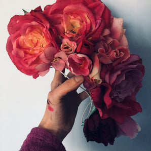 Roses Headdress For Caryl