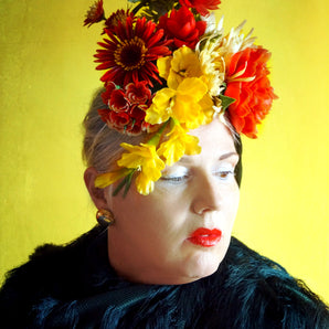 Tropical Flower headdress / Carmen Miranda