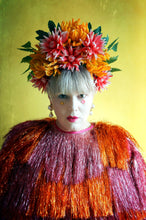 Load image into Gallery viewer, Tropical Burning man Festival Priscilla Headdress
