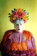 Load image into Gallery viewer, Tropical Burning man Festival Priscilla Headdress
