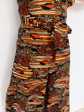 Load image into Gallery viewer, RARE 70s Flared lava Print Jumpsuit *PERSONAL COLLECTION*
