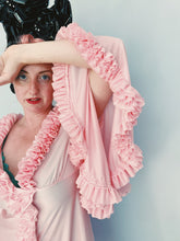 Load image into Gallery viewer, 60s Baby Pink Ruffle Dress RARE!
