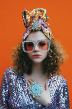Load image into Gallery viewer, STYLE 1: Sequin Top Knot Turban

