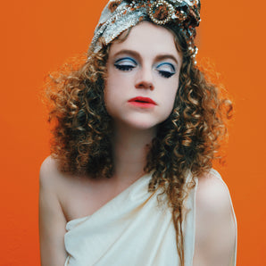 Style 1 Top Knot : Sequin Turban