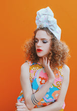 Load image into Gallery viewer, Style 1 Top Knot : Sequin Turban
